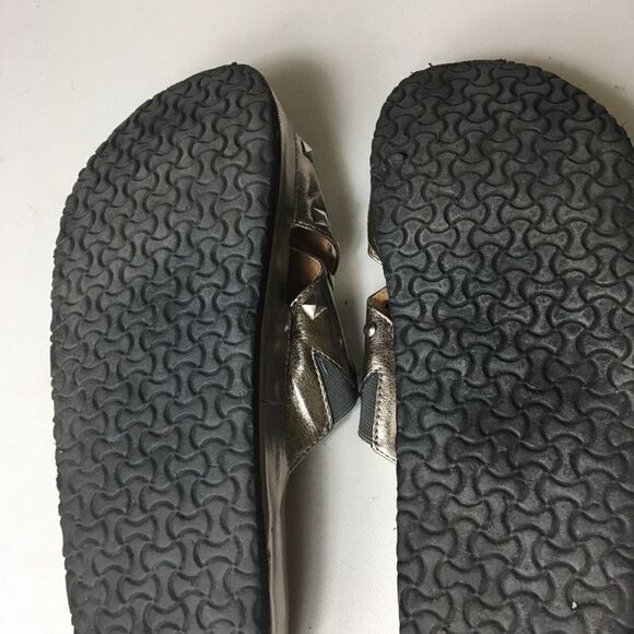 Comfortview women’s footbed studded sandals 10.5w - Picture 5 of 6